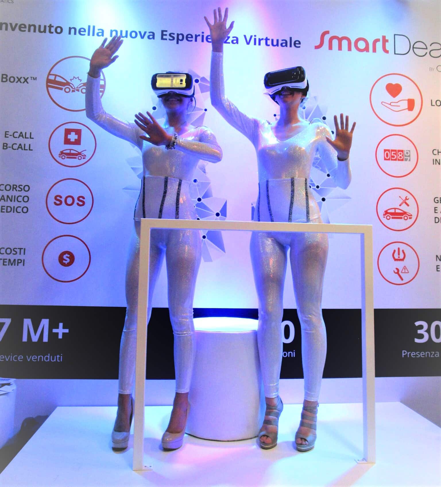 Digital device and augmented reality - Hostesses and promoters