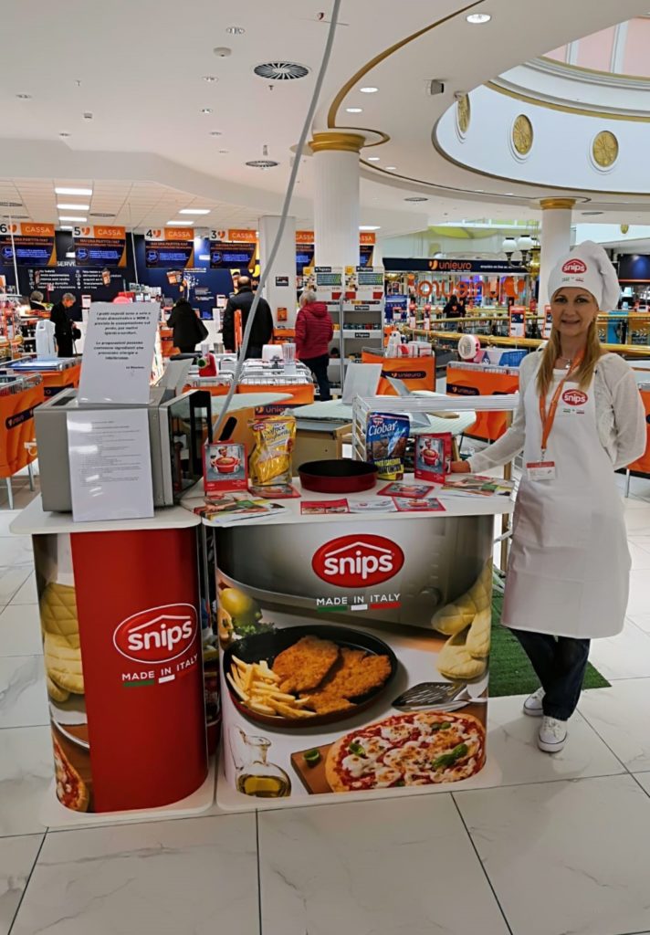 Show Cooking InStore Promotion in Gds con Brand Ambassador