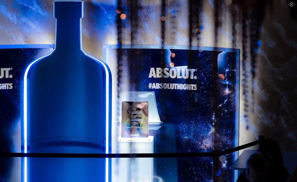 Tour - Absolut - Allestimento