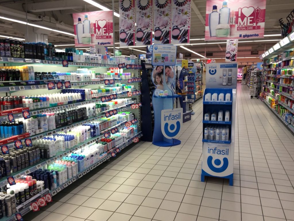 Instore - Infasil - Allestimento