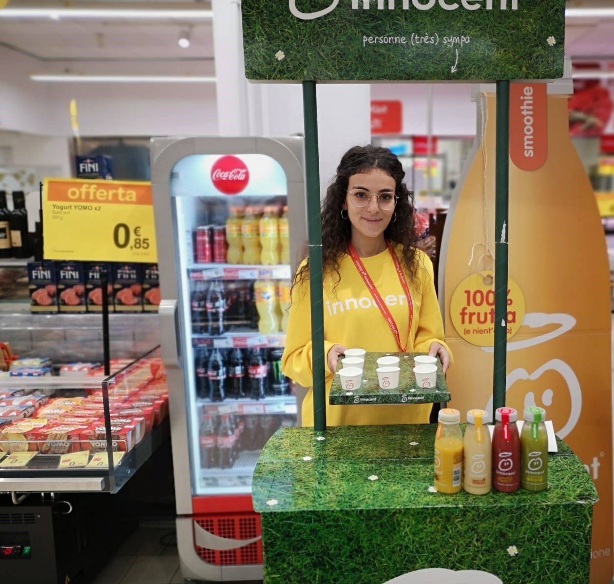 Instore - Innocent - Hostess e Degustazione