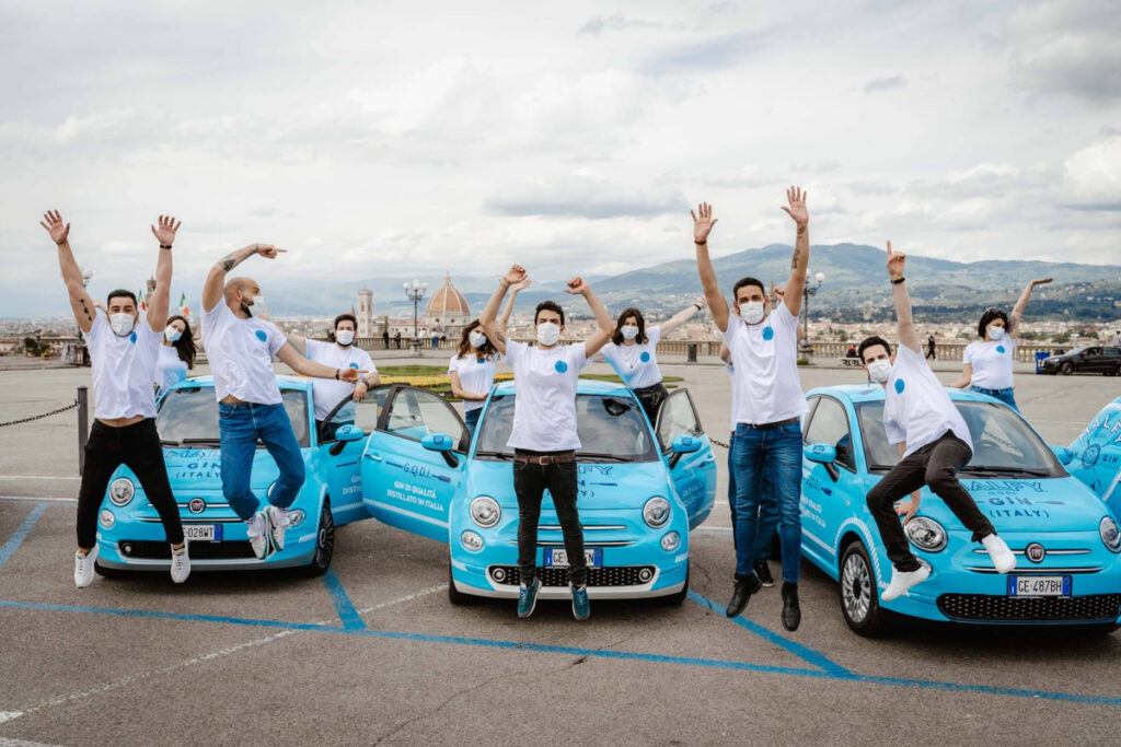 HP per Malfy Gin a Firenze, Piazzale michelangelo