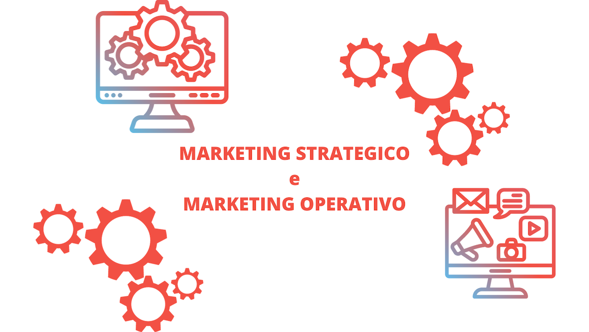 Ingranaggi che differenziano il marketing operativo e quello strategico | Titolo