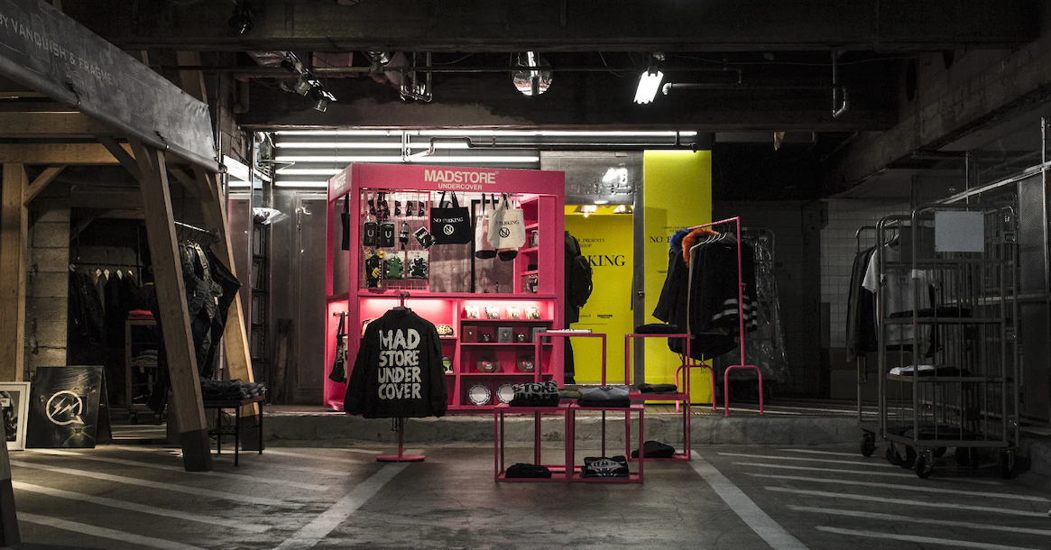Concept shop, PARK-ING GINZA, Tokyo | Credits Blends