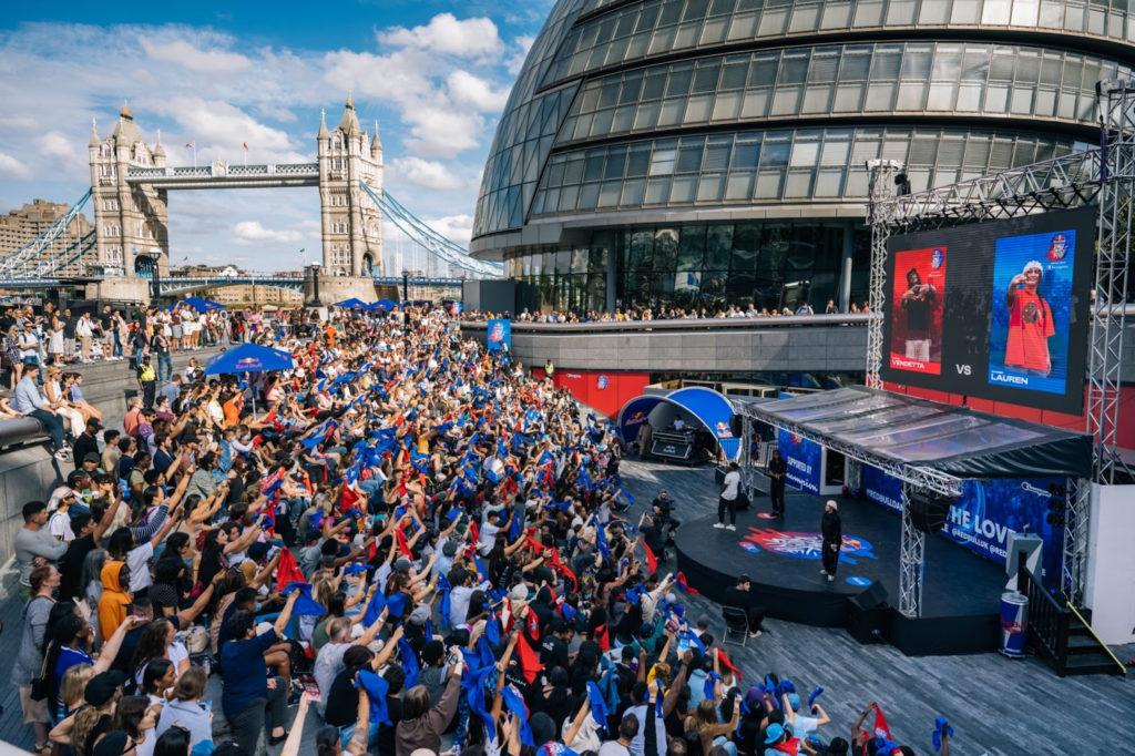 RedBull ombrelloni e varie, a Londra.