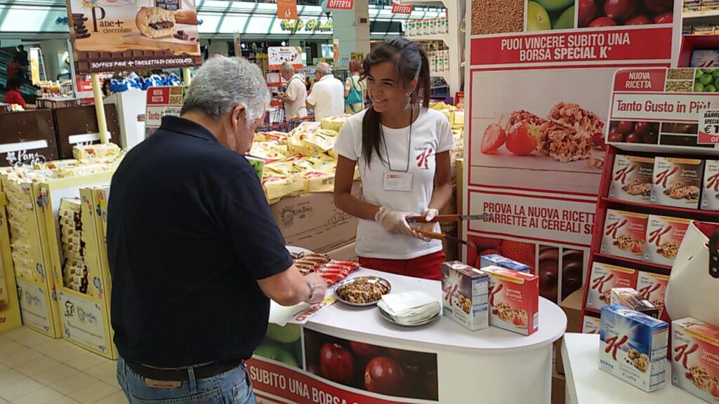 hostess e promoter per conad instore marketing