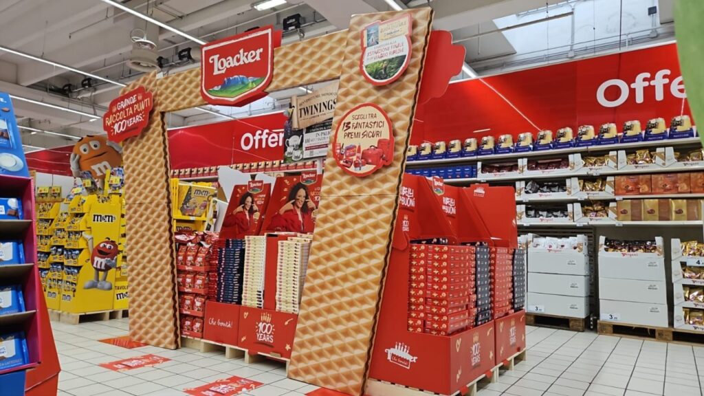 in store promotion: hostess e promoter per Loacker